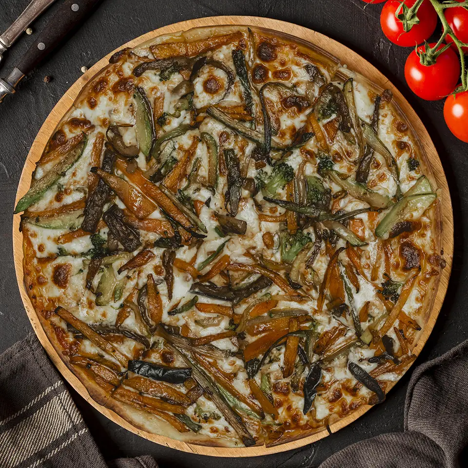 Sebzeli Vejeteryan Pizza